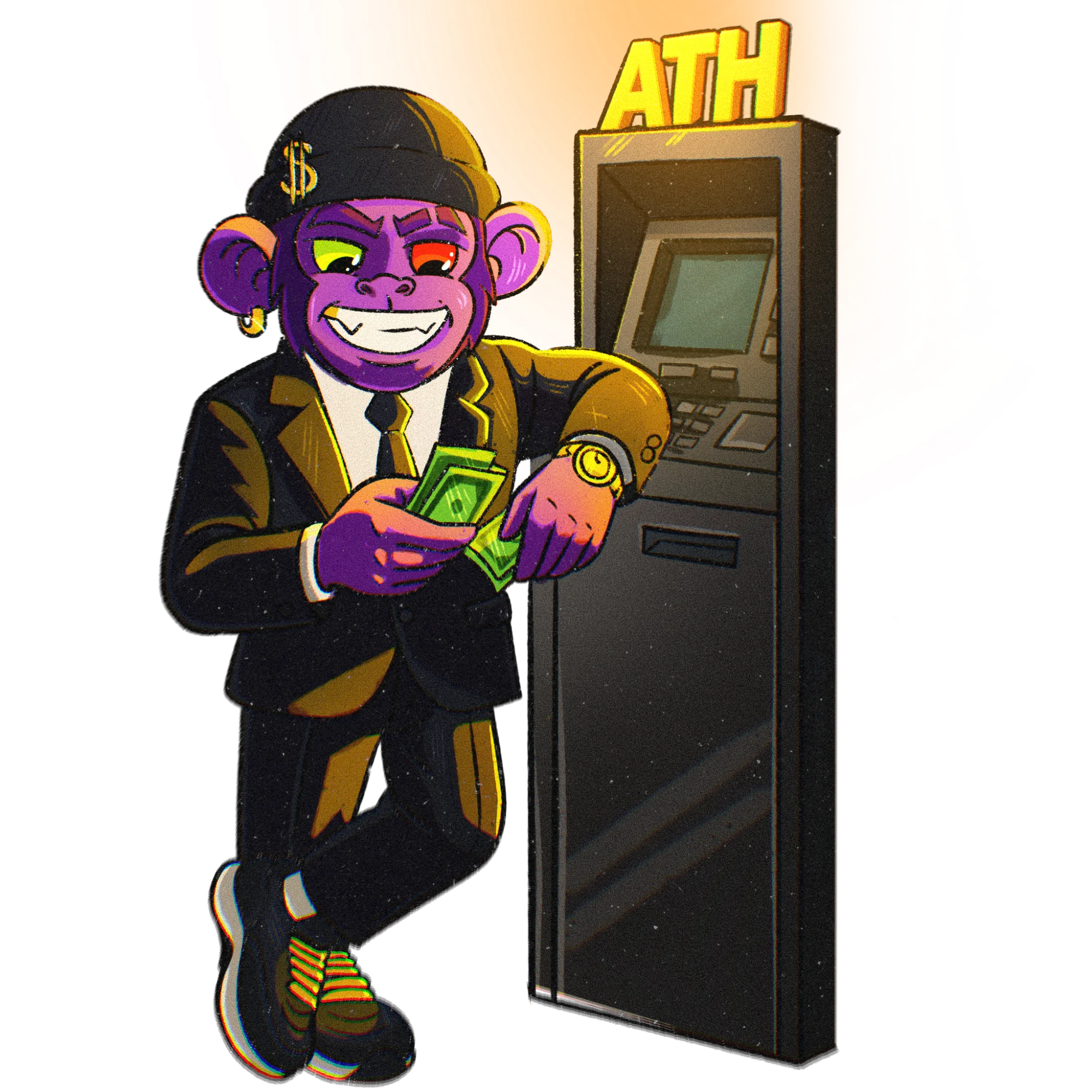 Purple Monkey